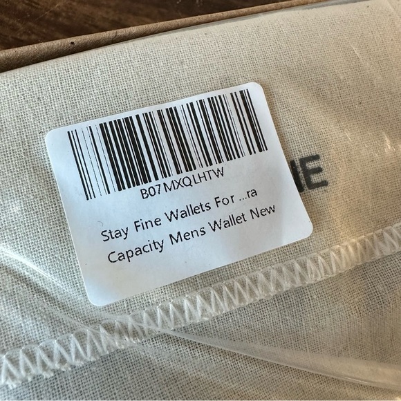 Stay Fine Men's Brown Leather Classic Billfold Travel Wallet RFID Blocking - Picture 7 of 7